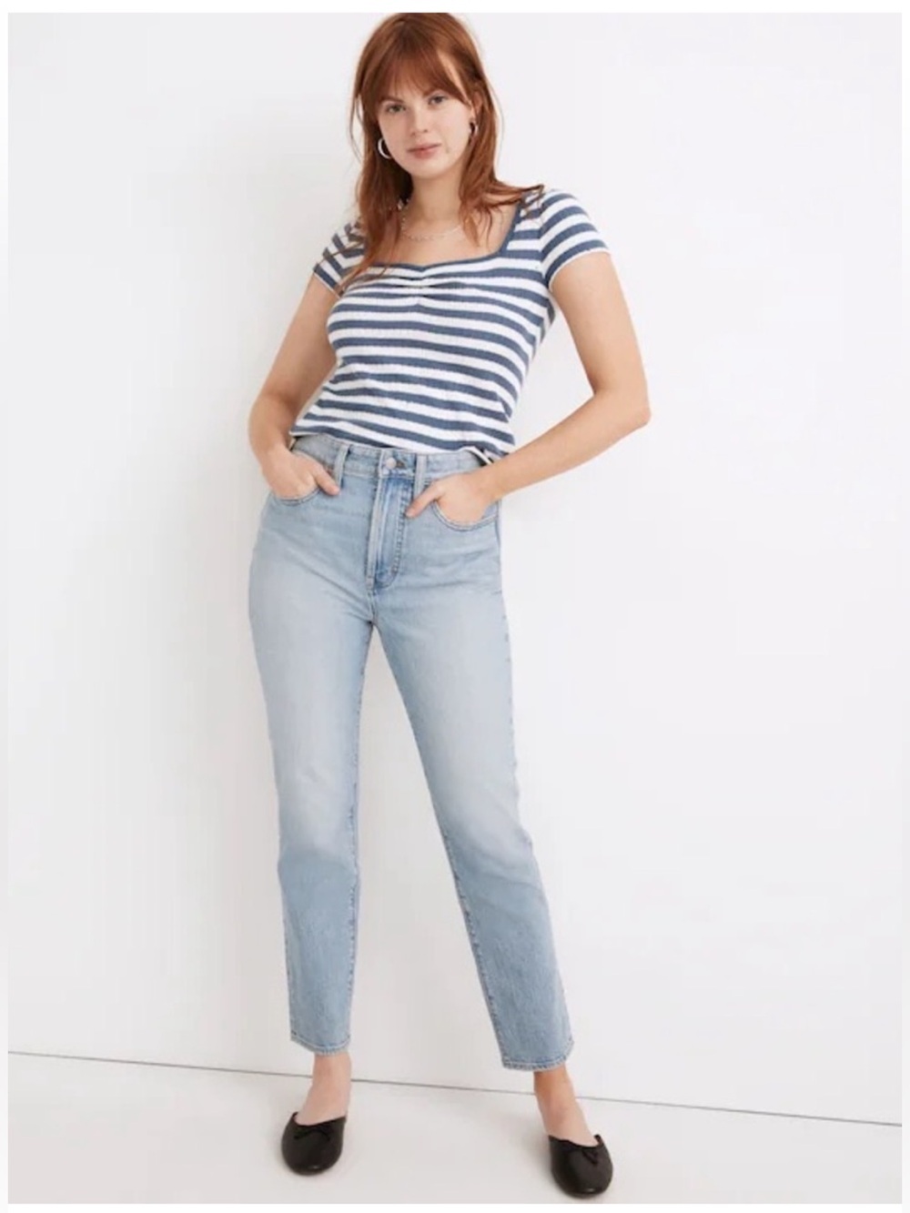 Madewell The Curvy Perfect Vintage Jean in Fiore Wash Size 28